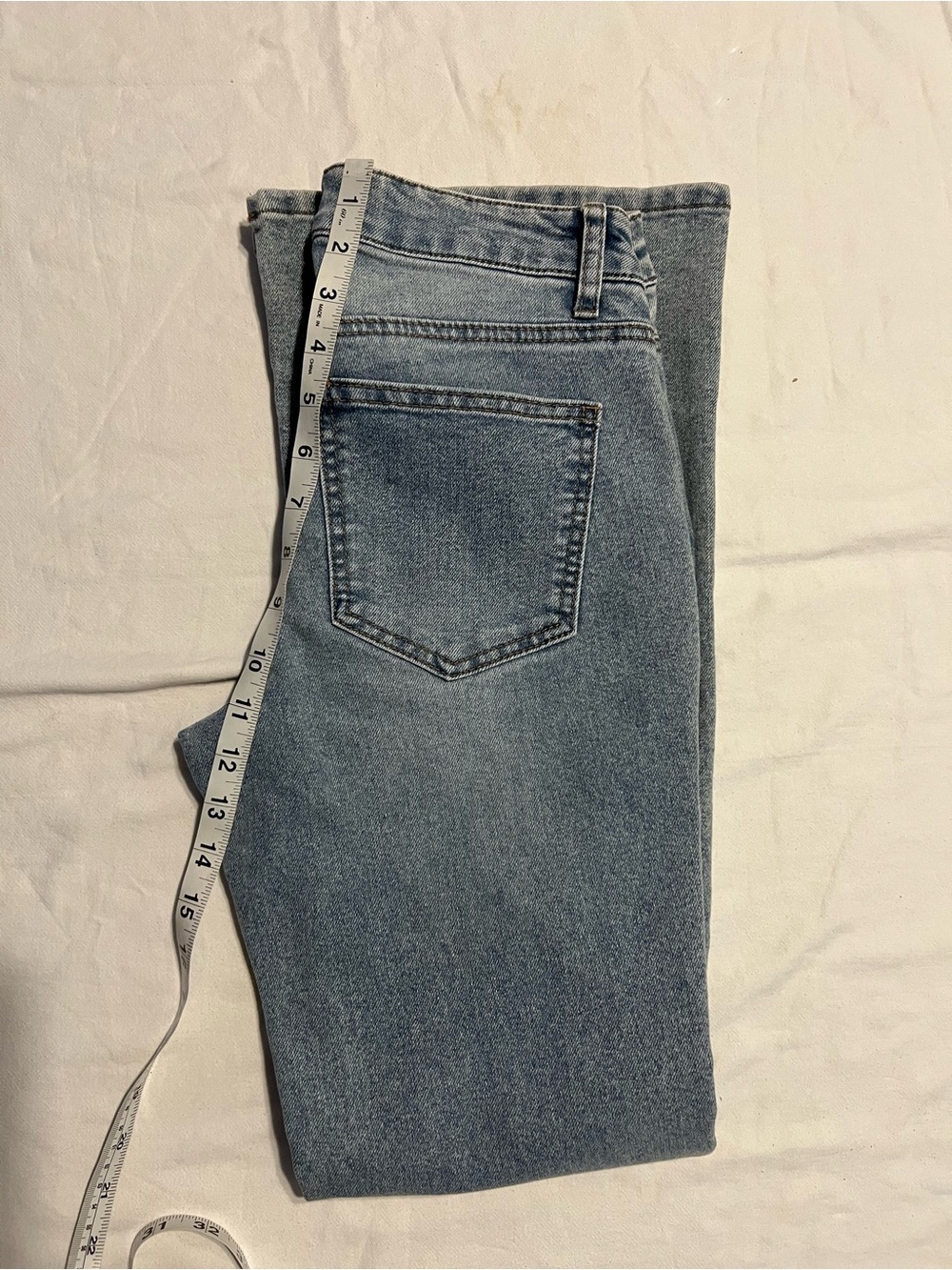No Boundaries Light Blue Flared Jeans for Women - Picture 6 of 7